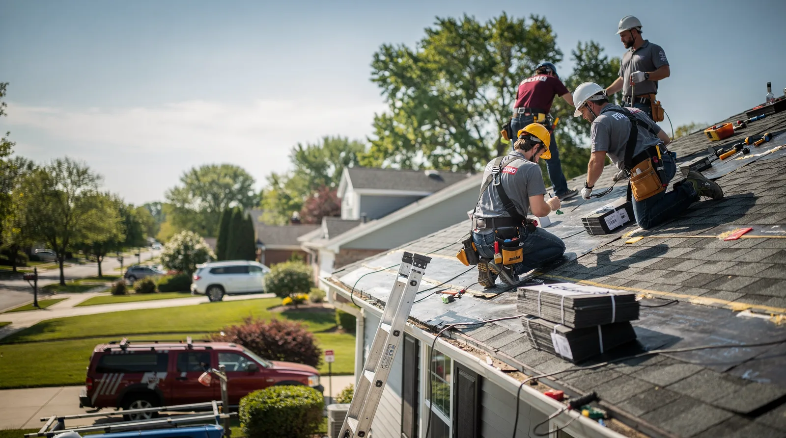 Roof Repair in Danville, IL around you